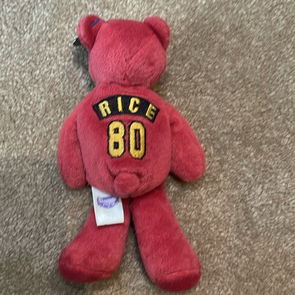 Jerry Rice Bear - Picture 3 of 6